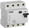 Выключатель дифференциального тока IEK ВД1-63 GENERICA 4п 40А 100мА MDV15-4-040-100, тип AC - фото 67425