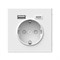 ArtGallery Лотос Розетка 16А с 2 USB A+C, 5В/2,4А/3,0А, 2х5В/1,5А, механизм GAL001332 - фото 68834