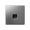 Systeme Electric ArtGallery Сталь Розетка компьютерная RJ45, кат. 5е, механизм GAL000983 - фото 68958