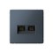 ArtGallery Грифель Розетка двойная компьютерная RJ45+RJ45, кат.6А, механизм GAL000788 - фото 69010