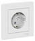 Systeme Electric AtlasDesign Лотос Розетка с/з со шторками, 16А, в сборе ATN001344 - фото 70710