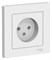 Systeme Electric AtlasDesign Лотос Розетка б/з, 16А, в сборе ATN001340 - фото 70727