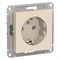 Systeme Electric AtlasDesign бежевый розетка с заземлением, 16А, механизм ATN000243 - фото 70829 Systeme Electric AtlasDesign бежевый розетка с заземлением, 16А, механизм ATN000243 - фото 70829