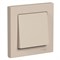Systeme Electric AtlasDesign песочный выключатель 1-клавишный,сх.1, 10АХ, в сборе ATN001212 - фото 70858