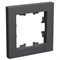 Systeme Electric AtlasDesign базальт рамка 1-ая ATN001401 - фото 71255