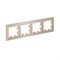 Systeme Electric AtlasDesign Air Песочный/дымчатый белый Рамка 4-ая ATN221204 - фото 71580