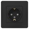 Blanca внутренняя антрацит розетка с заземлением, со шторками, 16А, 250В BLNRS001116 - фото 72333 Blanca внутренняя антрацит розетка с заземлением, со шторками, 16А, 250В BLNRS001116 - фото 72333