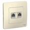 Blanca внутренняя молочная розетка 2-ая компьютерная RJ45 BLNIS045452 - фото 72421 Blanca внутренняя молочная розетка 2-ая компьютерная RJ45 BLNIS045452 - фото 72421