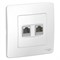 Blanca внутренняя белый розетка 2-ая компьютерная RJ45 BLNIS045451 - фото 72472 Blanca внутренняя белый розетка 2-ая компьютерная RJ45 BLNIS045451 - фото 72472
