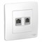 Blanca внутренняя белый розетка 2-ая комп/тлф, RJ45+RJ11 BLNIS045111 - фото 72477 Blanca внутренняя белый розетка 2-ая комп/тлф, RJ45+RJ11 BLNIS045111 - фото 72477