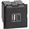 BTicino Living now зарядное устройство USB Стандарт A-С 3000мА 2 мод K4287C2 - фото 72949