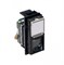 BTicino Living now чёрный розетка компьютерная RJ45 cat5e UTP 1 мод KG4279C5E - фото 72975