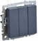 IEK Brite Base маренго Выключ.3-кл 10А BR-V30-0-10-K35 - фото 73163