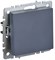 IEK Brite Base маренго выключатель 1-клавишный 10А BR-V10-0-10-K35 - фото 73180