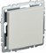 IEK Brite Base бежевый заглушка с суппортом BR-PL10-K10 - фото 73227
