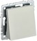 IEK Brite Base бежевый вывод кабеля BR-VK10-0-K10 - фото 73233