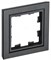 IEK Brite Base чёрный рамка 1 место BR-M12-K02 - фото 73283