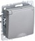 IEK Brite Base алюминий розетка 1-м с заземлением, с защ шторк и крышкой 16А IP20 BR-R16-16-K47 - фото 73294