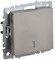 IEK Brite Base шампань выключатель 1-клавишный с индикацией  10А BR-V10-1-10-K37 - фото 73412