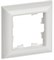 IEK Brite Decor белый 3D-форма рамка 1 место BR-M12-12-K01 - фото 73420
