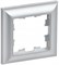 IEK Brite Decor алюминий 3D-форма рамка 1 место BR-M12-12-K47 - фото 73439