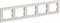 IEK Brite Base жемчуг рамка 5 мест BR-M52-K36 - фото 73619