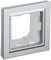 IEK Brite Base алюминий рамка 1 место IP44 BR-M12-44-K47 - фото 73621