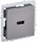 IEK Brite Base сталь розетка HDMI BR-H10-K46 - фото 73630