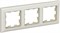 IEK Brite Decor жемчуг 3D-форма рамка 3-местная BR-M32-12-1-K10 - фото 73770