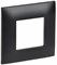 IEK SKANDY Черный Рамка 1-ая SK-F01Bl SK-M12-K02 - фото 73891