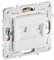 IEK SKANDY Арктический белый Розетка компьютерная двойная RJ45 кат.6 SK-K04W SK-K20-2-K01 - фото 74094