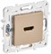 IEK SKANDY Песочный Розетка HDMI SK-H01Sa SK-H10-K98 - фото 74151