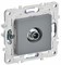 IEK SKANDY Серый Розетка TV проходная SK-A17Gr SK-A10-P-K03 - фото 74178