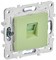 IEK SKANDY Мятный Розетка компьютерная RJ45 кат.5E SK-K01G SK-K10-1-K06 - фото 74207