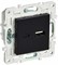 IEK SKANDY Черный Розетка USB A+C 18Вт SK-R13Bl SK-U22-018-K02 - фото 74232