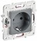 IEK SKANDY Серый Розетка с/з с защитными шторками 16А SK-R04Gr SK-R14-16-K03 - фото 74267