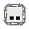 Legrand Inspiria белый двойная розетка RJ 45 - категория 5e - UTP 673835 - фото 74642