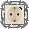 Legrand Inspiria слоновая кость розетка 2К+З немецкий стандарт 16А 250В со встроенным зарядным устройством USB C 1.5А 5В 673771 - фото 74819