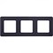 Рамка 3-м Inspiria антрацит Leg 673953 pe657508 - фото 74841
