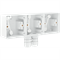 Niko Hydro Белый Горизонтальная монтажная коробка на 3 поста 701-84952 - фото 75404
