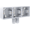 Niko Hydro Серый Горизонтальная монтажная коробка на 3 поста 700-84952 - фото 75493