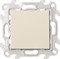 Simon 24 Слоновая кость Кнопочный выключатель с подсветкой 10A 250В~ 2420160-031 - фото 76101