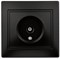 Intro 1-301-05 Розетка TV одиночная, IP20, СУ, Plano, антрацит (10/200/2400) Б0044573 - фото 76358