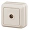 Intro 2-301-02 Розетка TV одиночная, IP20, ОУ, Quadro, сл.кость (10/200/3600) Б0027659 - фото 76545