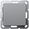 Jasmart G Алюминий Выключатель 1-кл 10A 250V~ G3011S - фото 76916