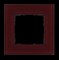 Jasmart Рамка 1-постовая, стекло цвет Гранатовый G1001GH - фото 76972