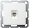 Jasmart G Белый глянцевый Розетка RJ11 G6101W - фото 77009