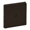 Legrand Valena Life Black лицевая панель для выключателя одноклавишного с подсветкой/индикацией, антрацит. 756102 - фото 77091