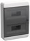 IEK TEKFOR Корпус пласт. ЩРН-П-24 IP41 черн. прозр. дверь TF5-KP12-N-24-41-K01-K03 - фото 77320