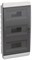 IEK TEKFOR Корпус пласт. ЩРВ-П-36 IP41 черн. прозр. дверь TF5-KP12-V-36-41-K01-K03 - фото 77341